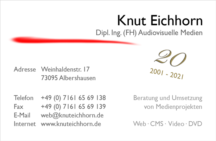 Audiovisuelle Medien Eichhorn